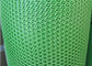 зеленая сетка пластикового плетения 500gsm HDPE 50m для удить