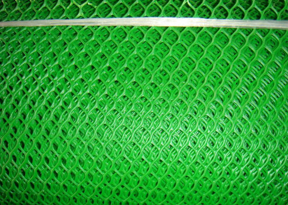 сетка отверстия 5mm 0.6cm зеленая пластиковая ловя сетью крен