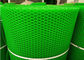 Зеленая плоская сетка плетения пластмассы Hdpe 10X10mm в рыбной ловле породы